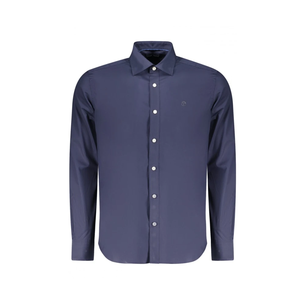 North Sails , Casual Shirts, Male, Blue, Xl, Oxford Shirt