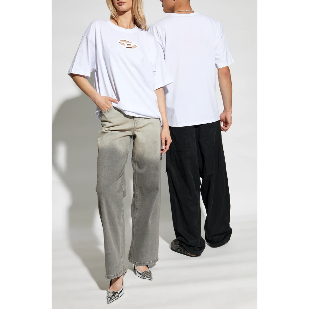 Diesel T-shirt T-Boxt-Od White Unisex