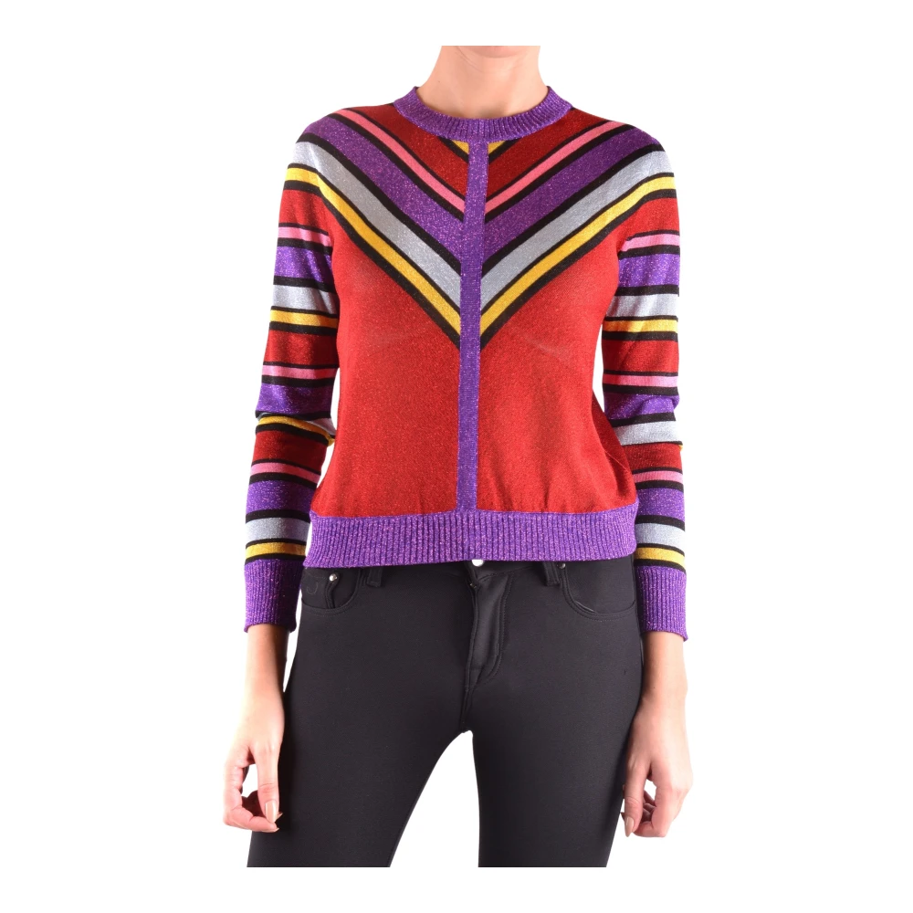 Philosophy Di Lorenzo Serafini Women's Multicolor Round-Neck Knitwear, M, Round-Neck Knitwear