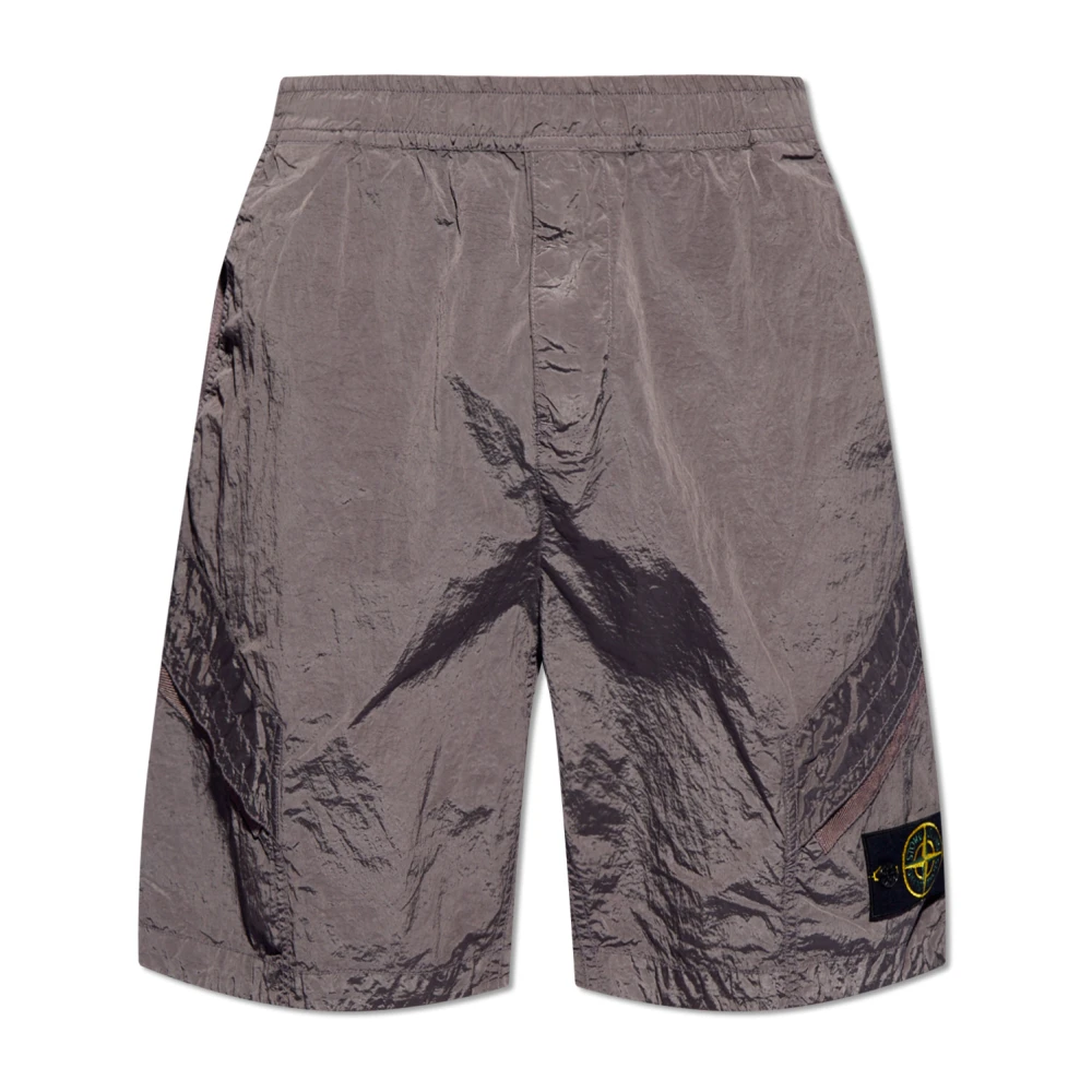 Stone Island Bermuda Shorts voor Heren Gray Heren