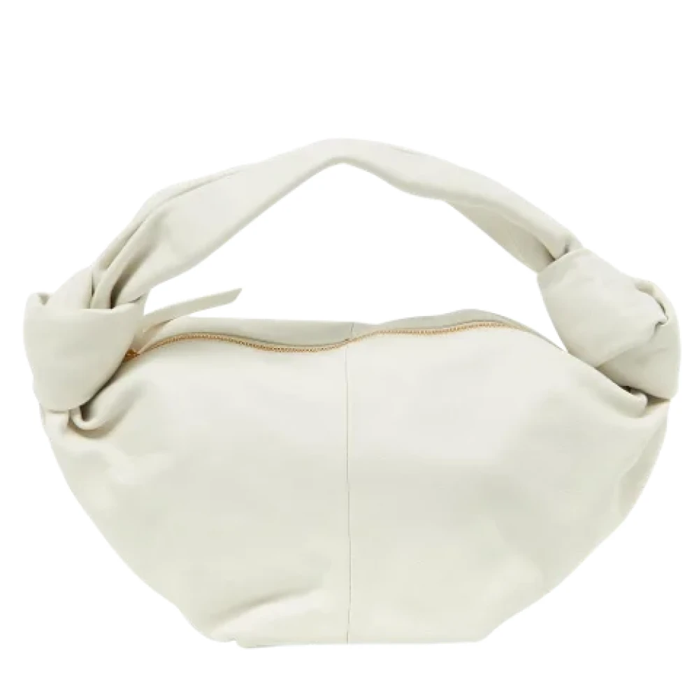 Pre-owned Hvit skinn Bottega Veneta Hobo Bag