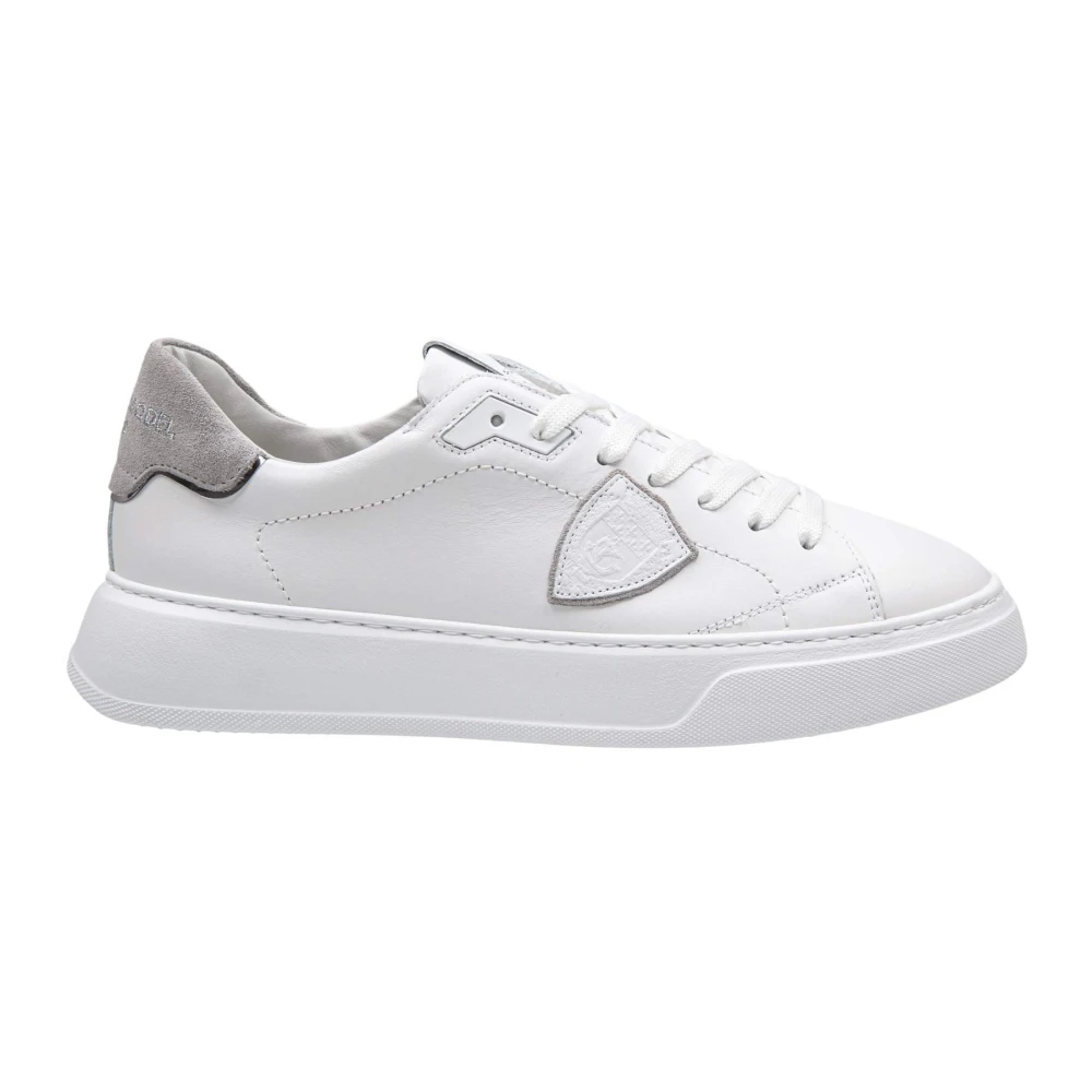Philippe Model Men's White Temple Low Trainers