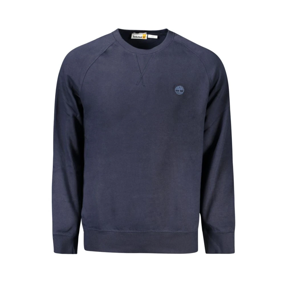 Timberland Blauwe Katoenen Trui voor Mannen Blue Heren