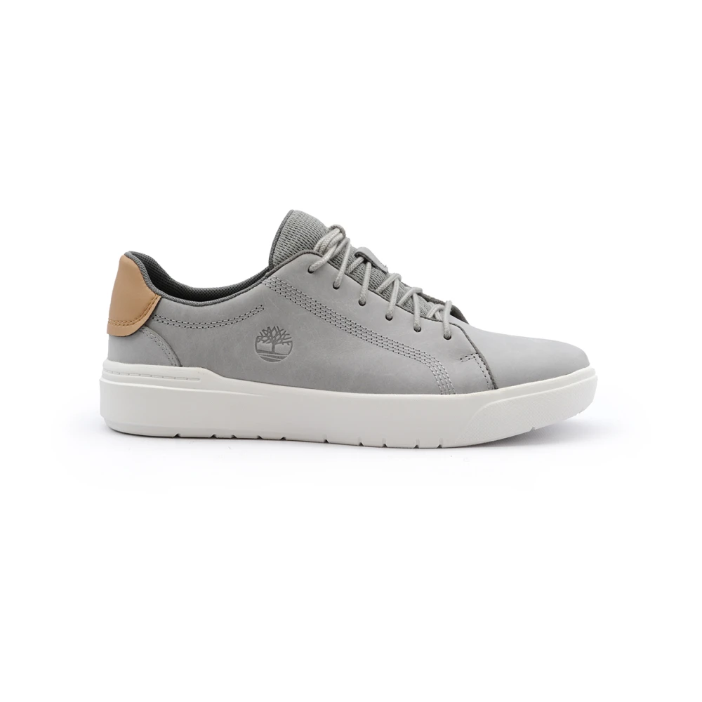 Timberland Grijze Leren Sneakers OrthoLite ReBOTL Heren Schoenen Grijs