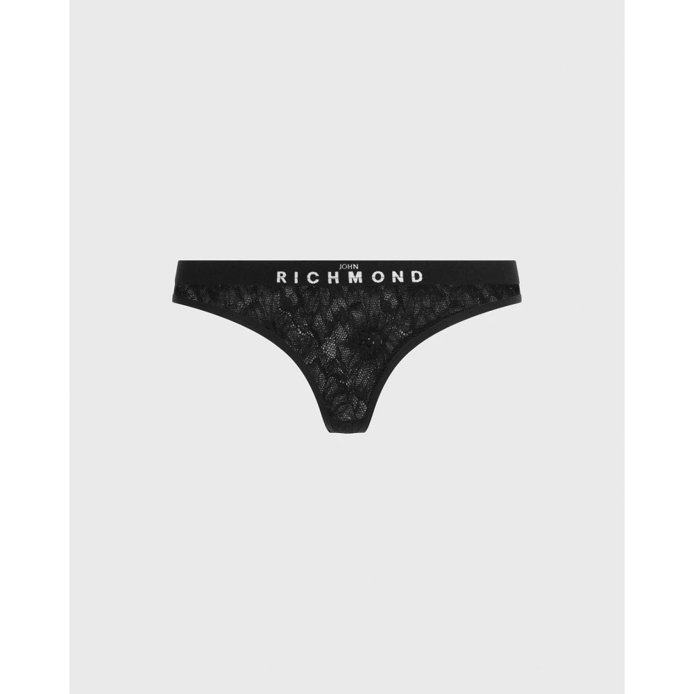 John Richmond Bipack van geborduurde kanten slipjes Multicolor Dames