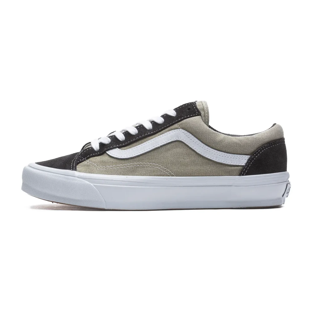 Vans Men's Green Sneakers, 6 1/2 Uk, Old Skool Trainers