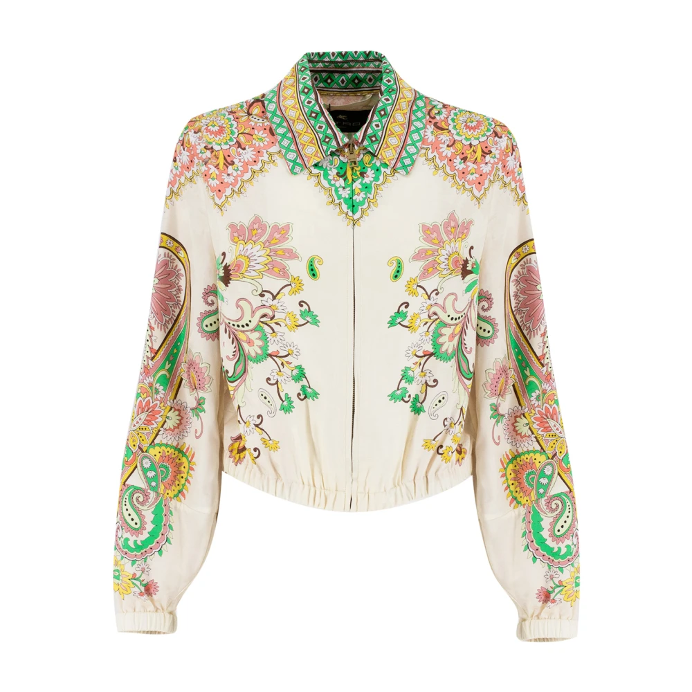 ETRO Lente Jacquard Cropped Jack Multicolor Dames