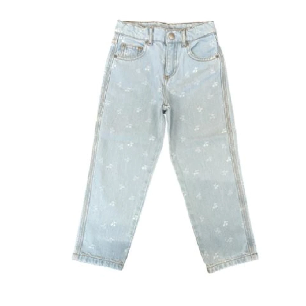 Bonpoint Unisex Kids Blue Jeans, 14 Y, Five-Pocket Jeans