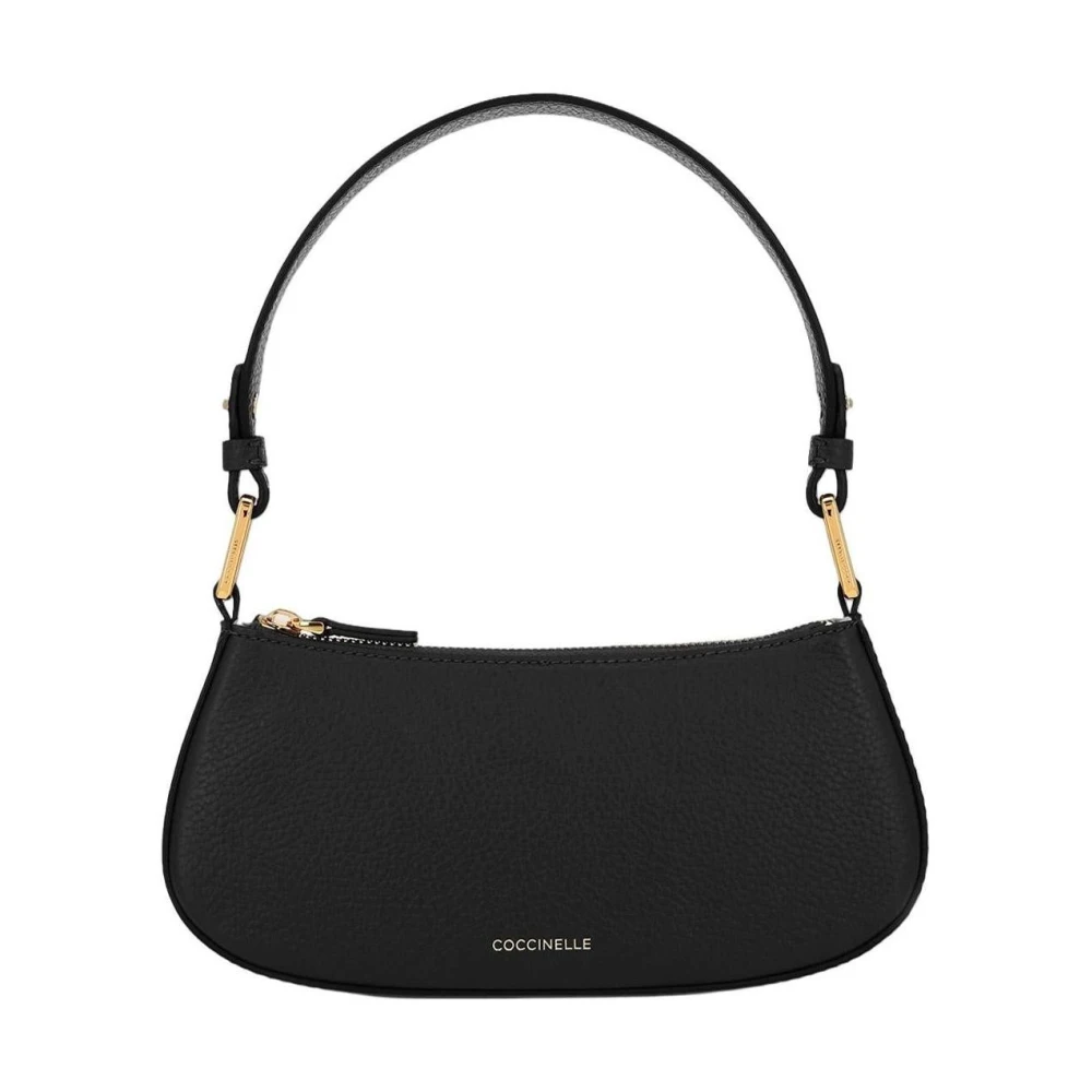Coccinelle Women's Black Shoulder Bags, One Size, Merveille Baguette Bag