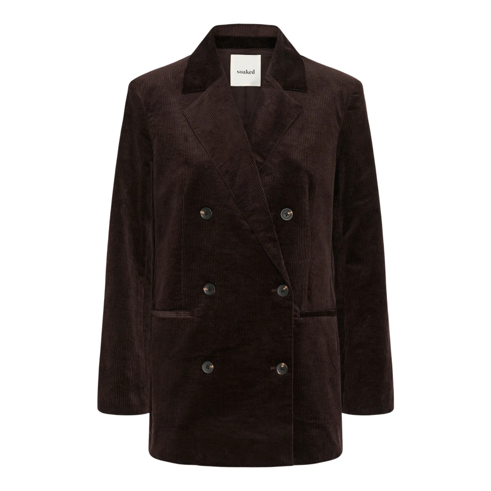 Soaked In Luxury Donna Marron Blazer Da Kamet - Immagine 2