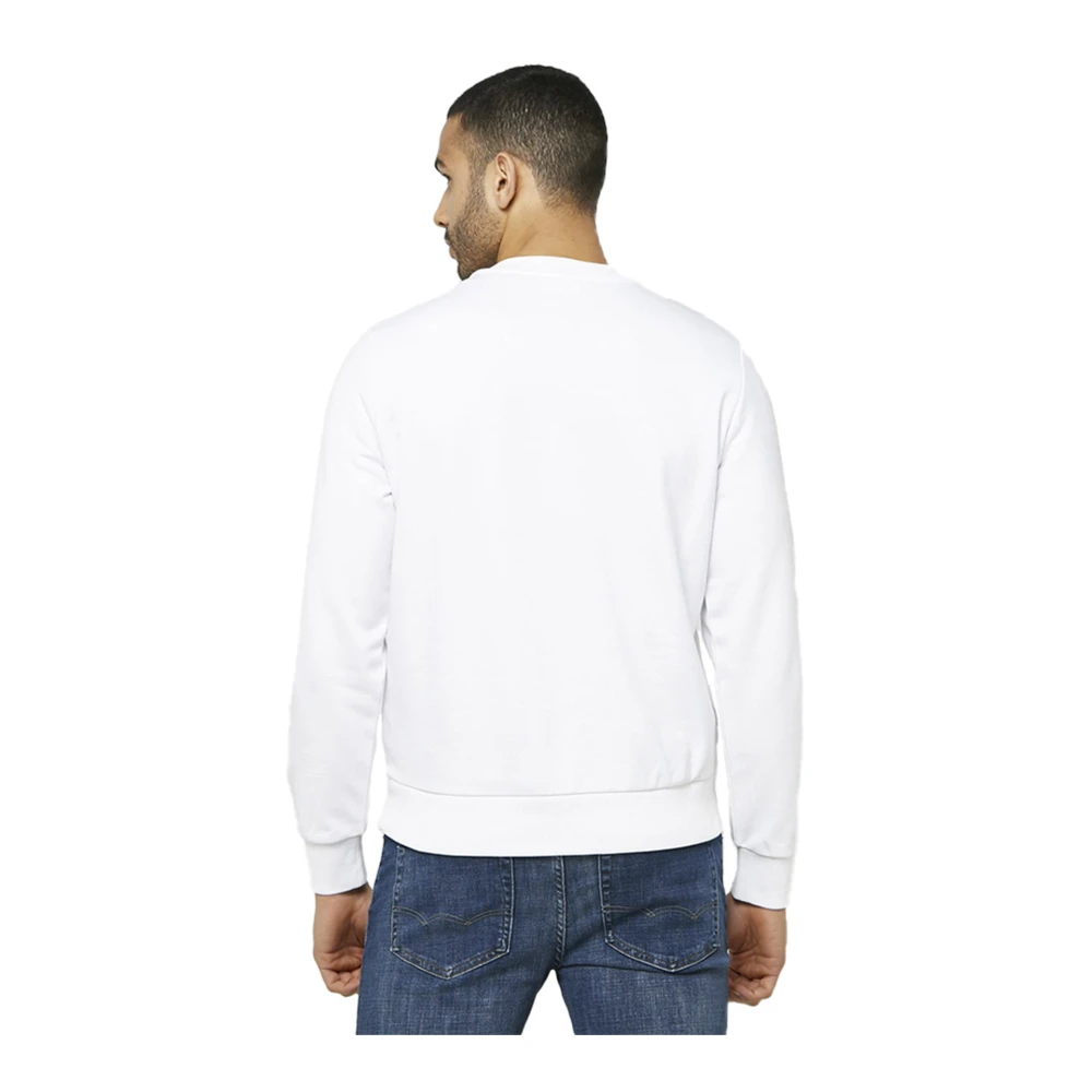 Diesel Stijlvolle Sweatshirt voor Mannen en Vrouwen White Heren
