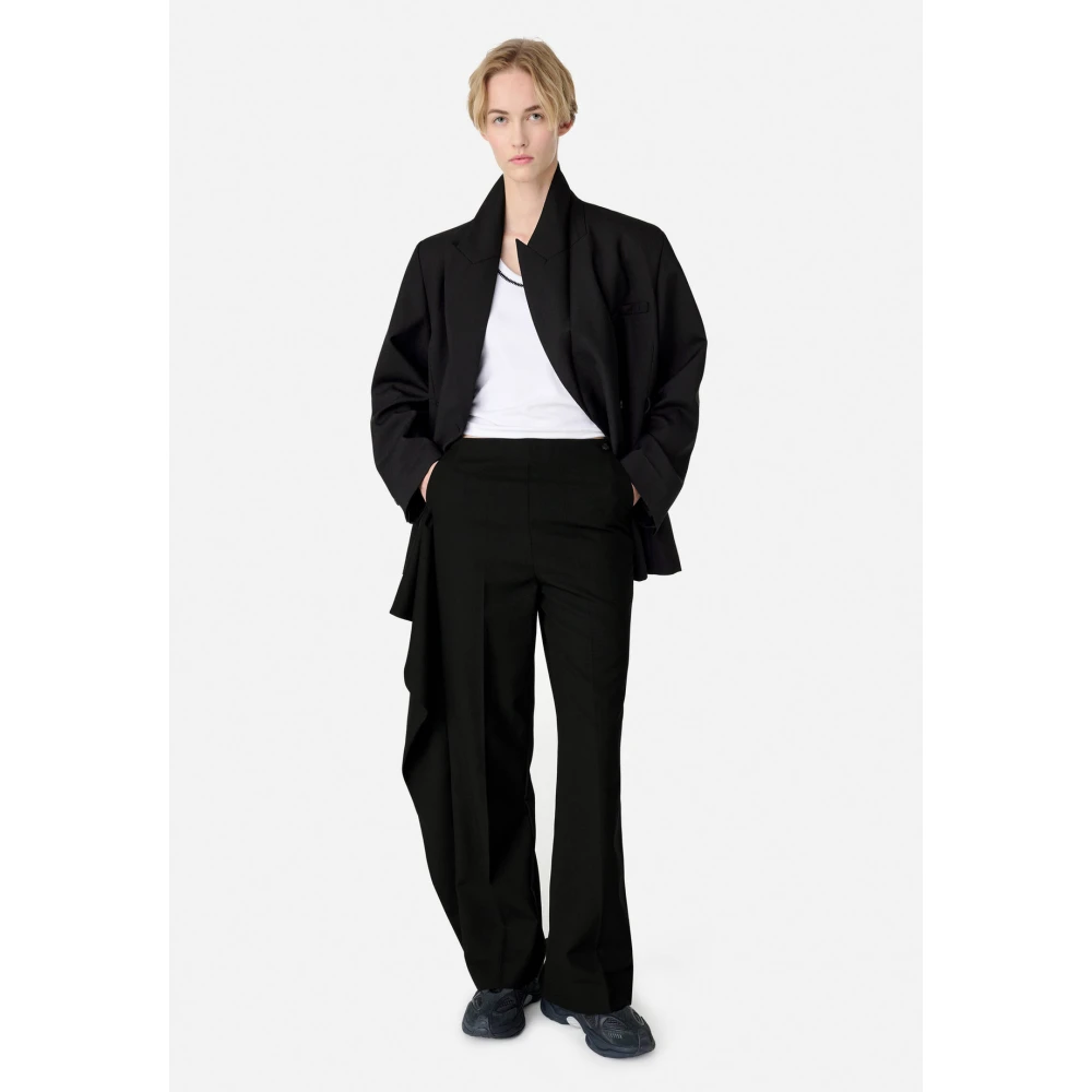 Axel Arigato Slit Trousers Black Dames