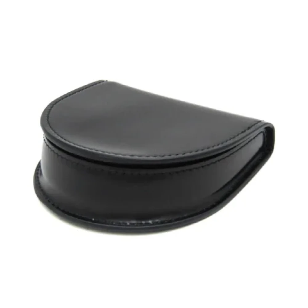 Prada Vintage Pre-owned Leather wallets Black Dames
