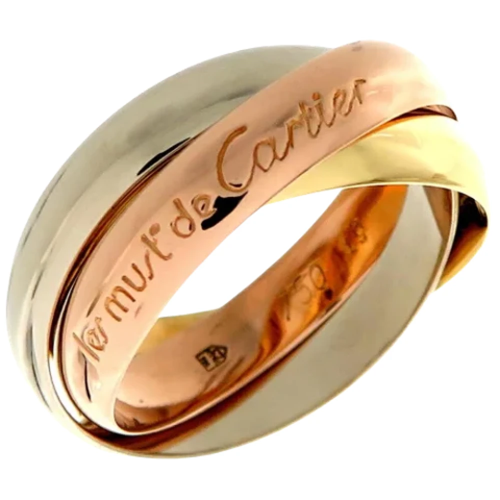 Cartier Vintage Pre-owned Guld ringar Yellow, Dam