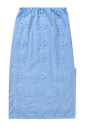 jupe-bleue-brodee-de-fleurs