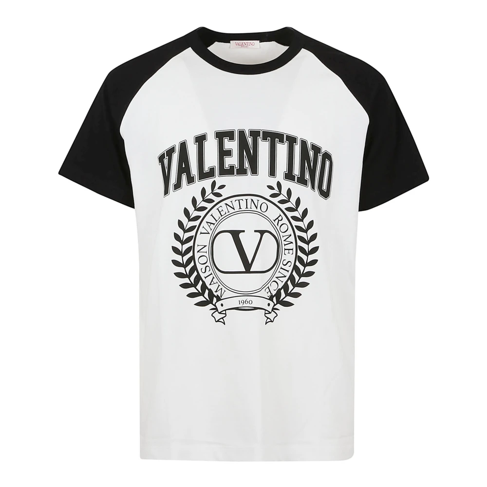 Valentino T-Shirt Maison White Heren