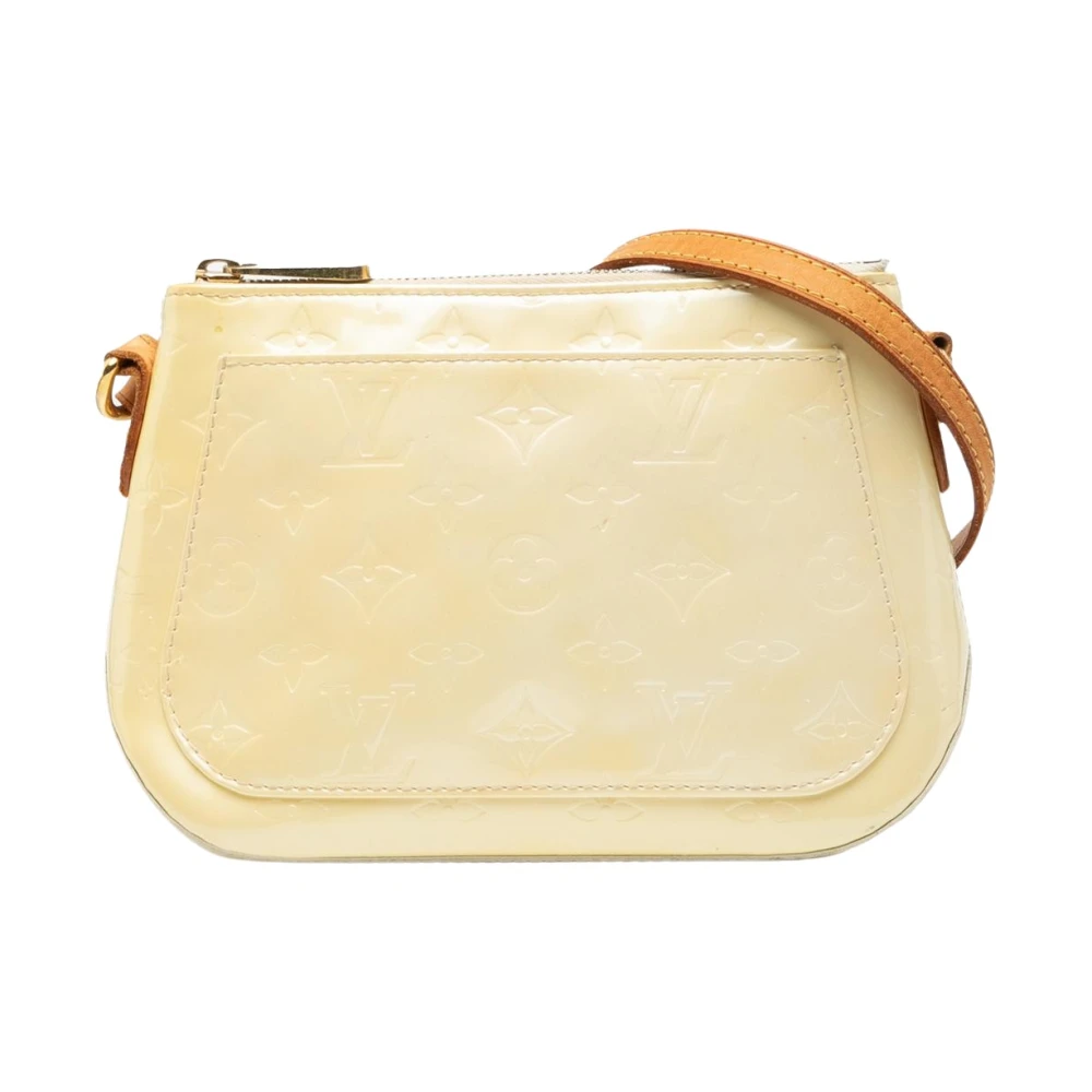 Louis Vuitton Vintage Women's White Pre-Owned Shoulder Bag