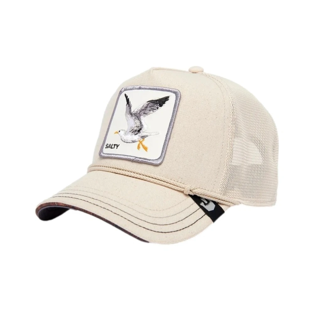 Goorin Bros Beige Gaviota Meal Ticket Trucker Cap Beige Heren