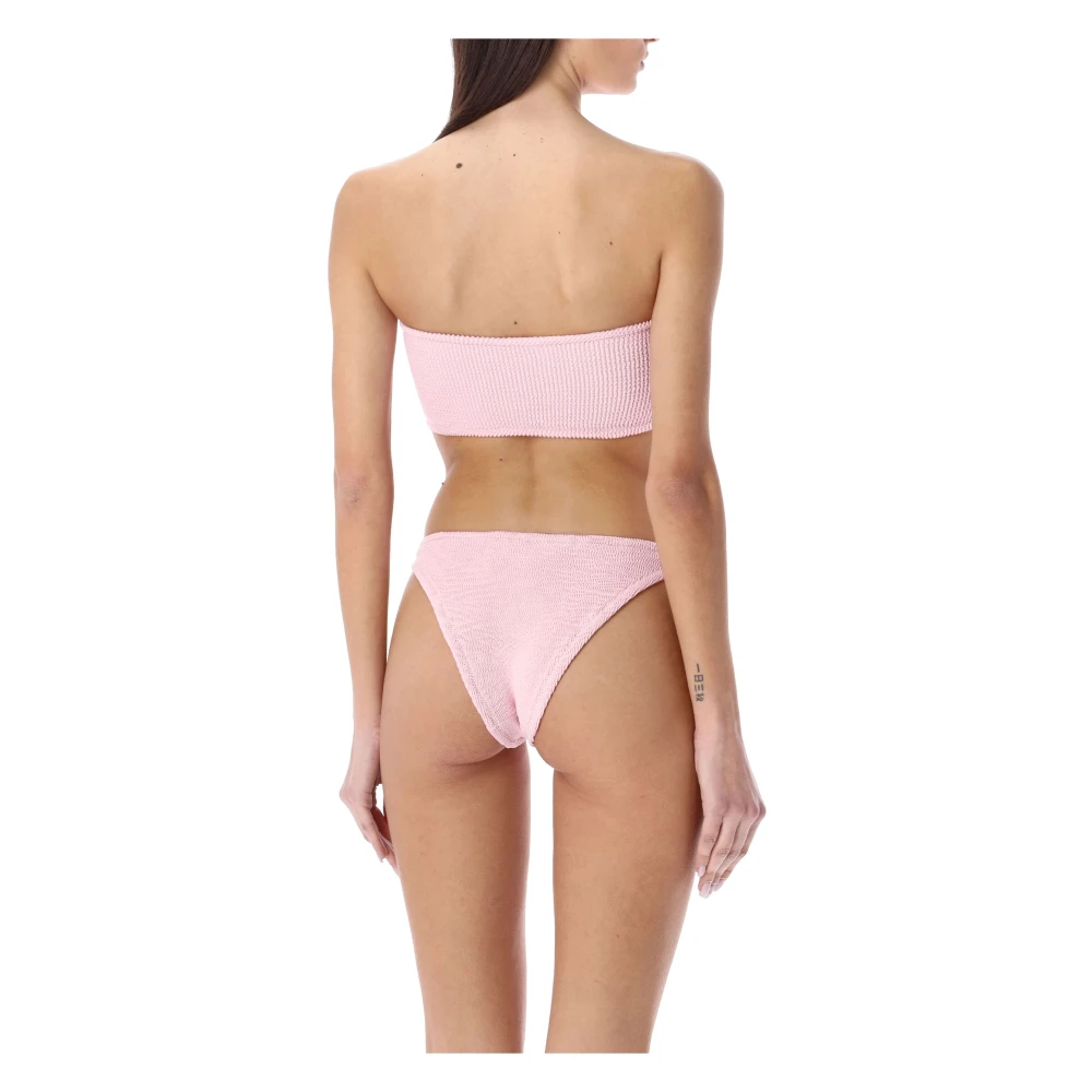Reina Olga Roze Strapless Bikini Set Pink Dames