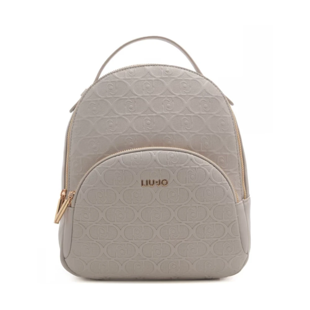 Liu Jo Stijlvolle Rugzak Manh Af4193E0538 Beige Dames