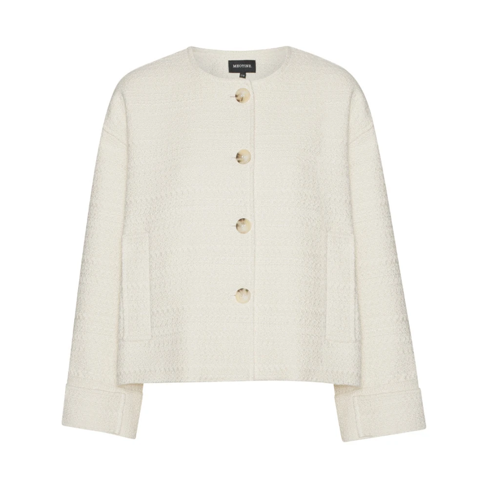 Coco Tweed Jacket - Creme