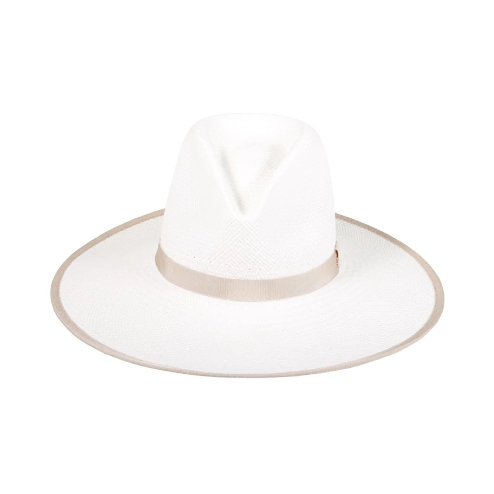 Max Mara Beige Cellula Hat - Female - Accessories - 57 Cm - Accessories