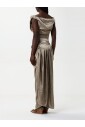 robe-longue-doree-drapee