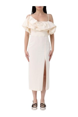 elegant-ruffled-midi-dress