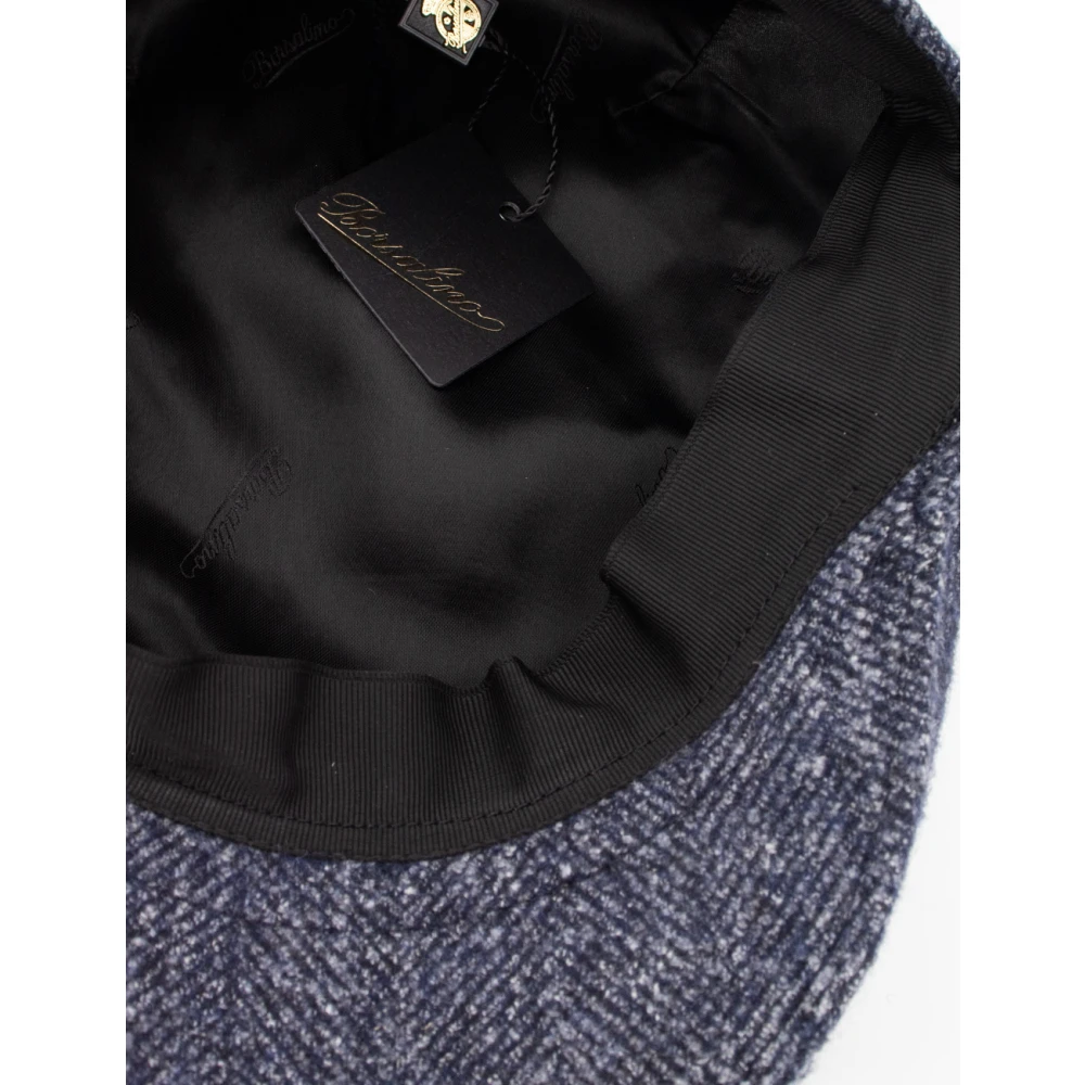 Borsalino Klassieke pet voor koude winterdagen Blue Heren