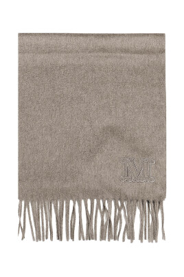 echarpe-beige-avec-logo-brode-et-bords-a-franges