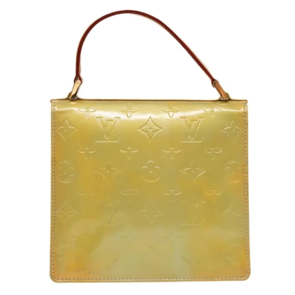 Louis Vuitton Vintage Pre-owned Leather handbags Green Dames