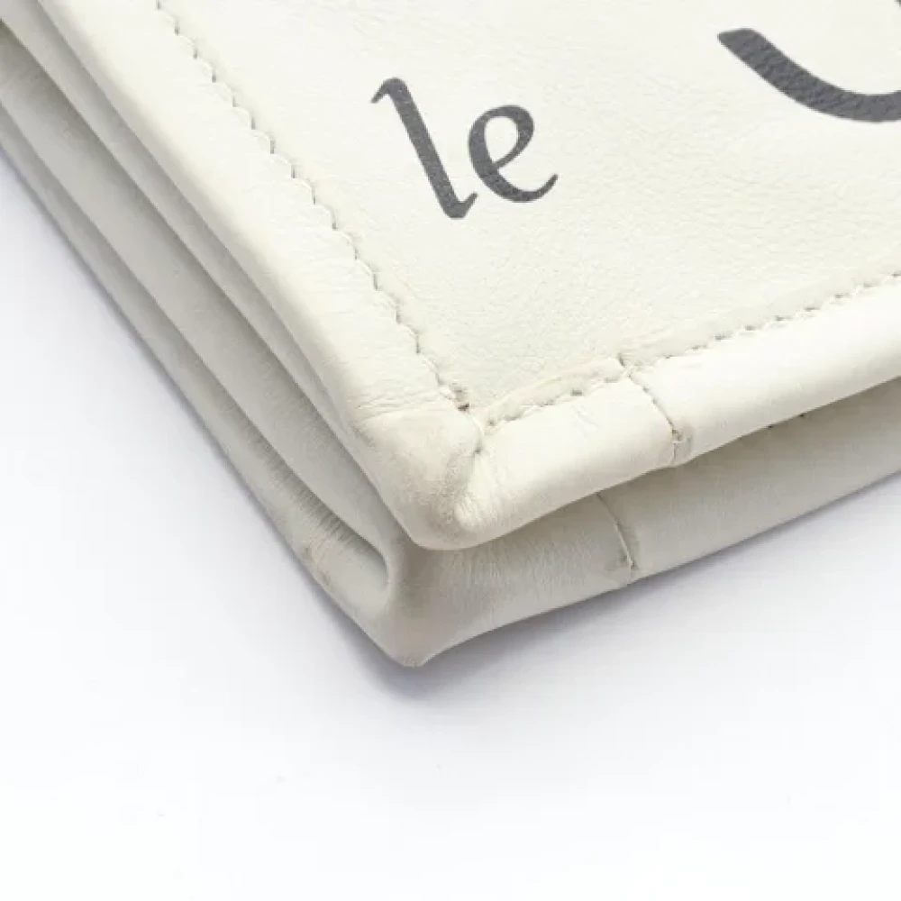 Dior Vintage Pre-owned Leather dior-bags White Dames