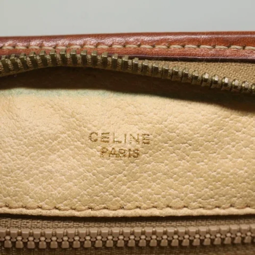 Celine Vintage Pre-owned Canvas celine-bags Brown Dames