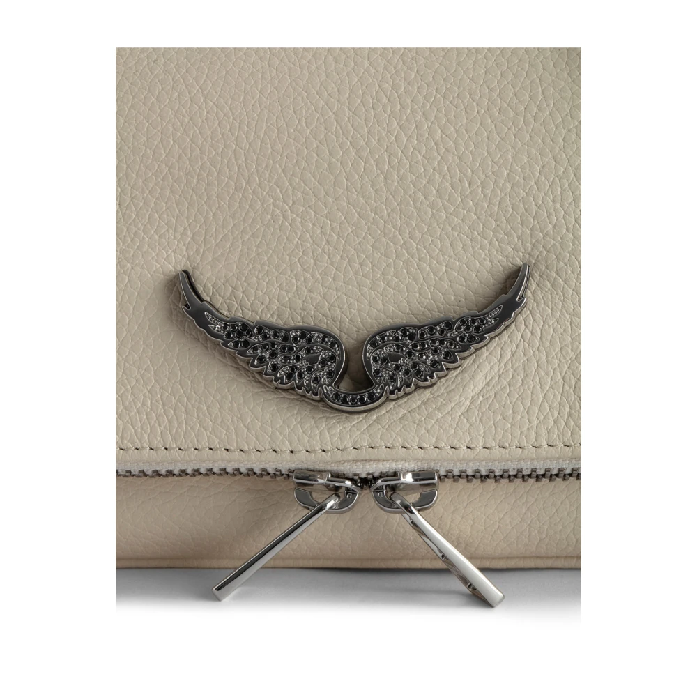 Zadig & Voltaire Nano Swing Wings Flash Gray Dames