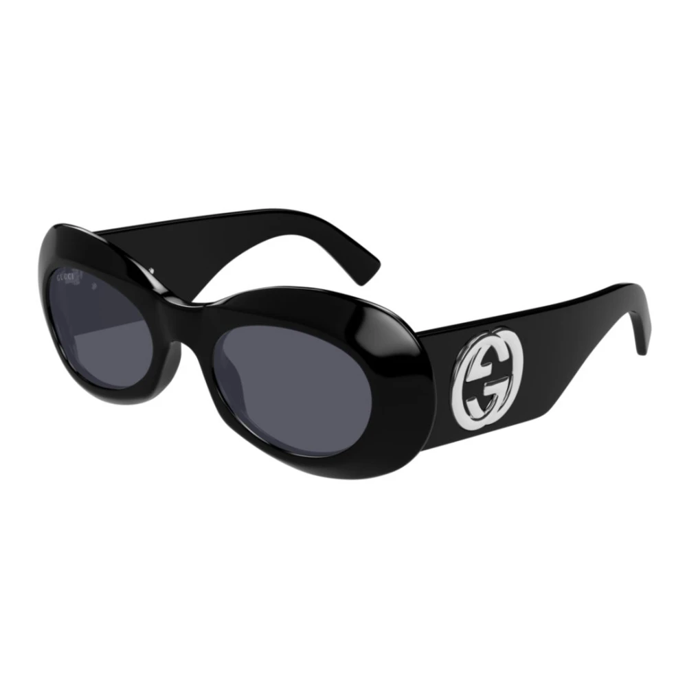 Gucci Unisex Black Sunglasses, 51 Mm, Stylish Sunglasses For Fashionable Individuals