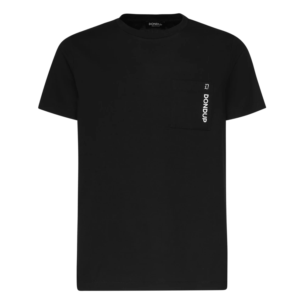Dondup - Tops > T-Shirts - Black - Dondup - Modalova