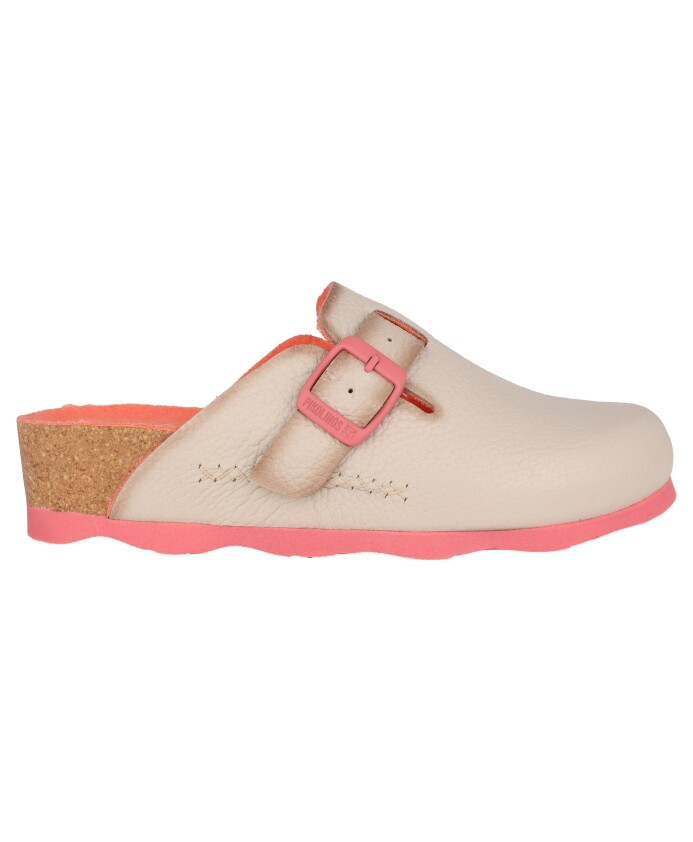 sabot-femme-en-cuir-blanc-rose