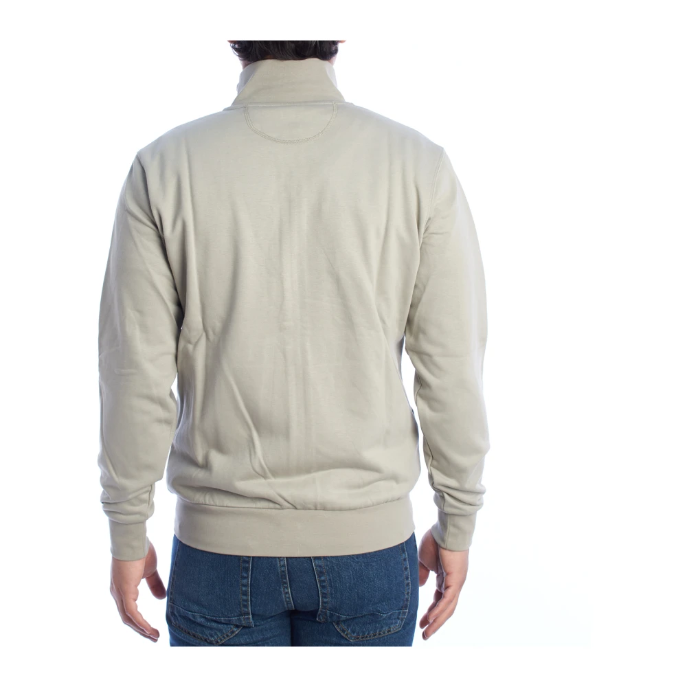 LA MARTINA Moderne Rits Trui Gray Heren