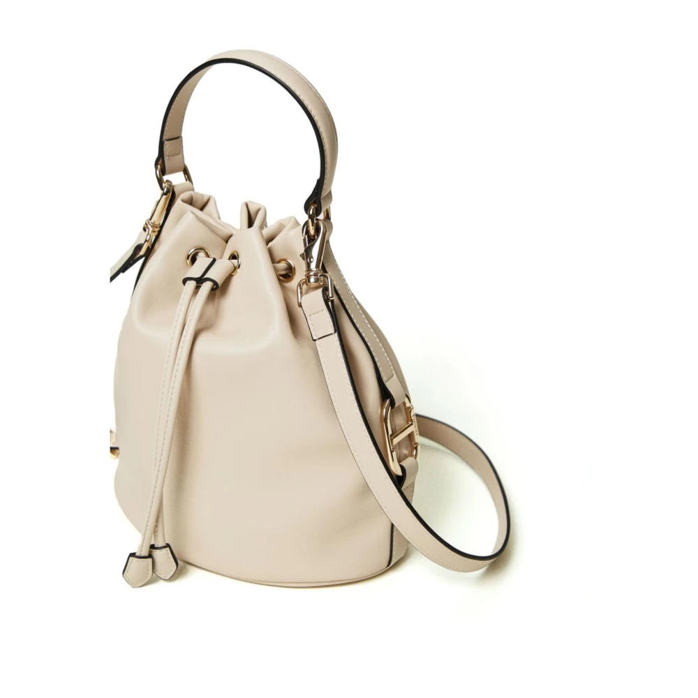 Twinset Witte tassen met T-plaque White Dames