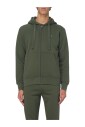 sweat-a-capuche-en-coton-vert-zipup