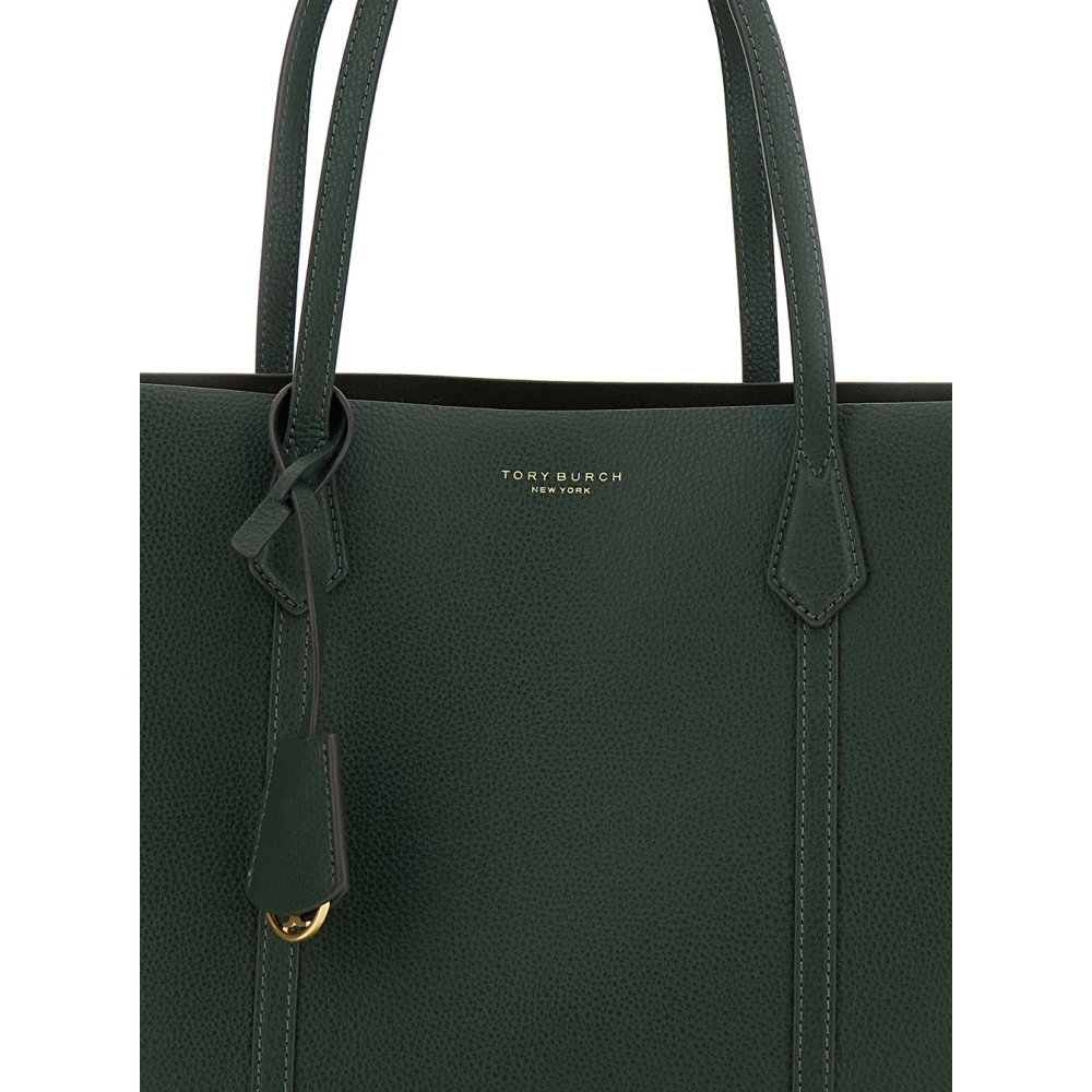 TORY BURCH Groene Triple-Compartment Tote Tas Green Dames