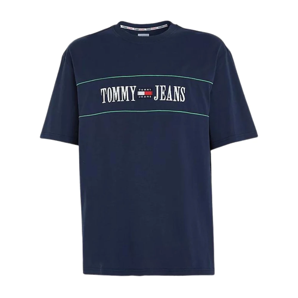 Tommy Jeans Uomo Blu T-Shirt Tjm Skate Archive Cotone - Immagine 2