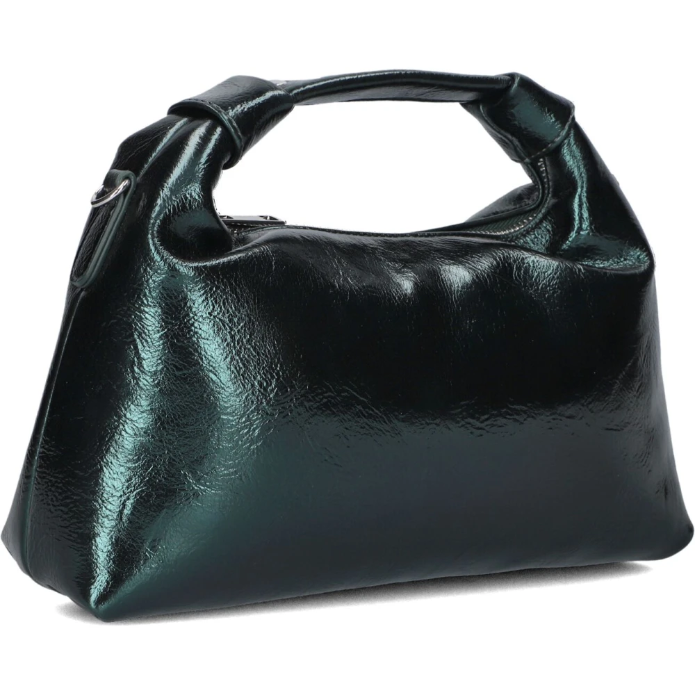 Núnoo Groene Metallic Schoudertas Dandy Cool Green Dames