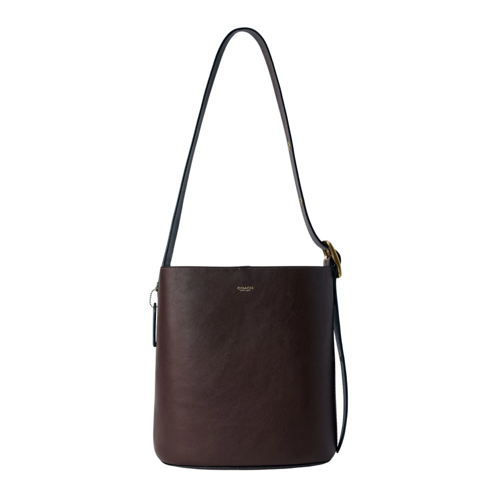 Coach Women's Brown Shoulder Bags, One Size, Bleecker Bucket Bag