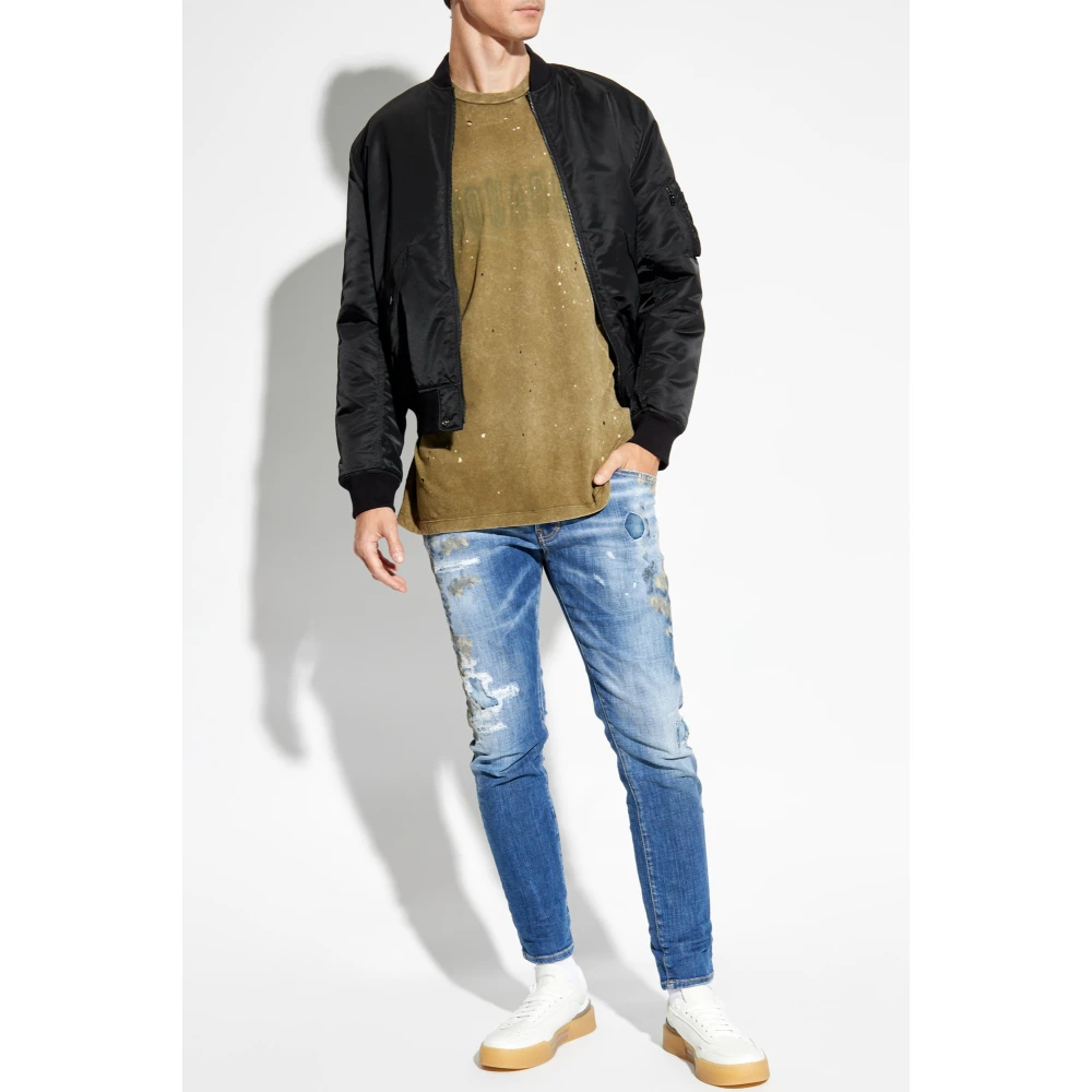 Dsquared2 Skater Jeans Blue Heren