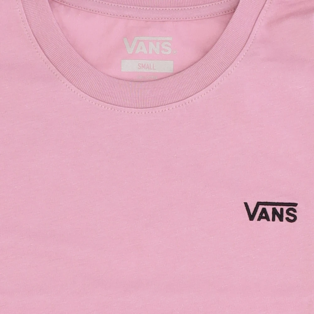 Vans Junior Crop Longsleeve T-shirt Pink Dames