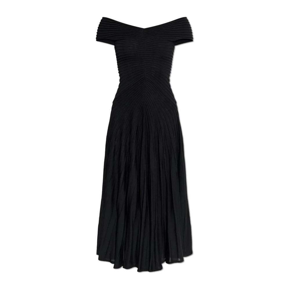 Alaïa Wollen jurk Black Dames