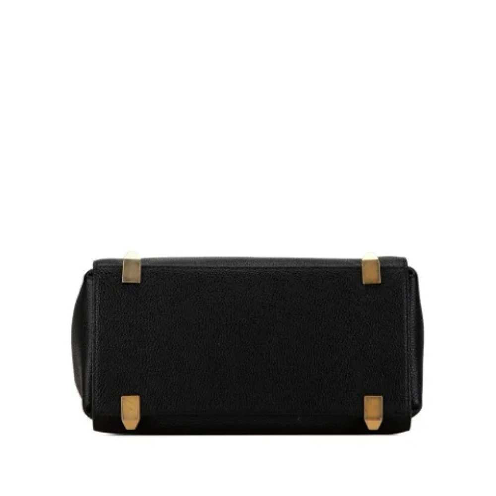 MCM Pre-owned Leather handbags Black Dames