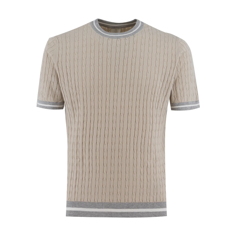 Eleventy Uomo Grigio Maglie, L, New,