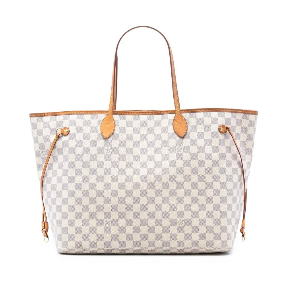 Louis Vuitton Vintage Women's White Pre-Owned Tote Bag